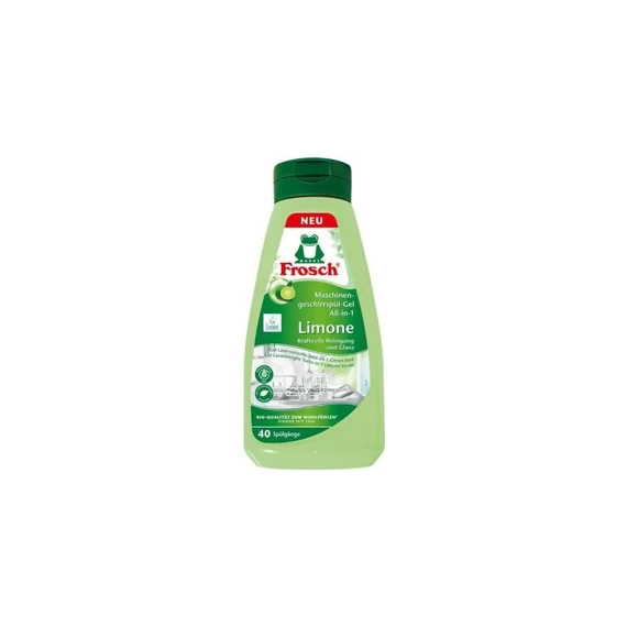 Mosogatógél 650 ml gépi Frosch zöldcitrom