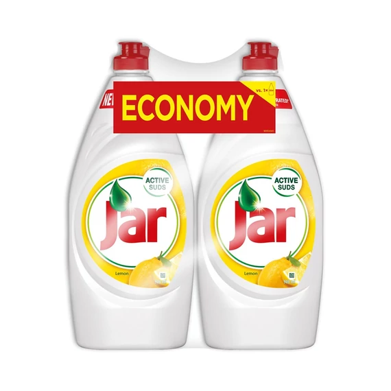 Mosogatószer 2 x 900 ml kézi duopack Jar Citrom