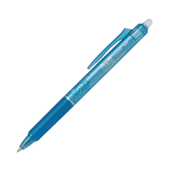 Rollertoll 0,5mm, törölhető Pilot Frixion Clicker, írásszín világoskék