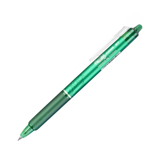 Rollertoll 0,7mm, törölhető Pilot Frixion Clicker, írásszín zöld