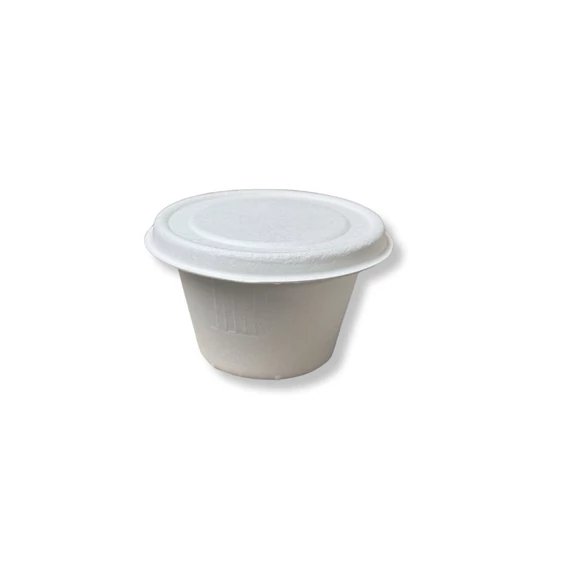 Szószos - öntetes tál 100ml komposztálható cukornád 50 db/csomag