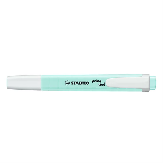Szövegkiemelő 1-4mm, vágott hegy Stabilo Swing cool pastel 275/113 türkiz
