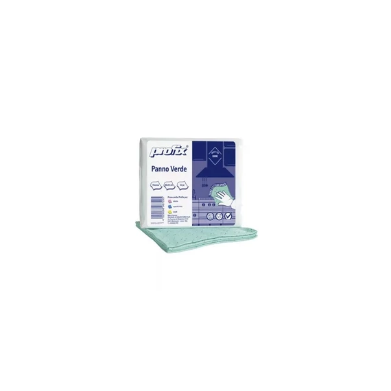 Törlőkendő univerzális viszkóz zöld 32 x 36 cm (32db/csom) PROFIX 4C