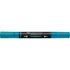 Akril marker kétvégű MULTIMARK 313 Faber-Castell türkiz