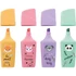 Szövegkiemelő készlet mini pasztell ANIMAL Faber-Castell 4klf.szín